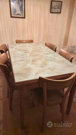 Tavolo più 6 sedie