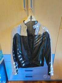 Giacca moto uomo rinforzata estiva