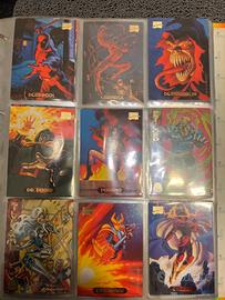 🃏✨ Collezione 276 Carte Marvel – Anni ’90