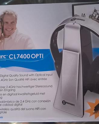 CUFFIA WIRELESS GEEMARC CL7400 OPTI