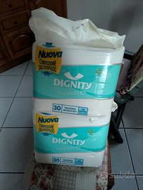 2 pacchi salvaletto dignity 30 dignity 