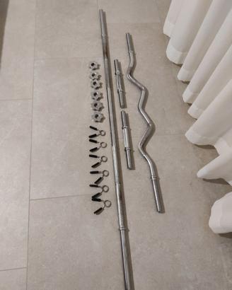 Kit Home Gym: Panca, Bilanciere, Manubri, Dischi