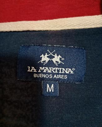 felpa con zip La Martina 
