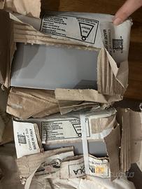 44 piastrelle lucide grigie Ceramica Imola