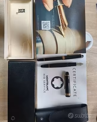 Set Montblanc LeGrand 146+Roller 163+certificato