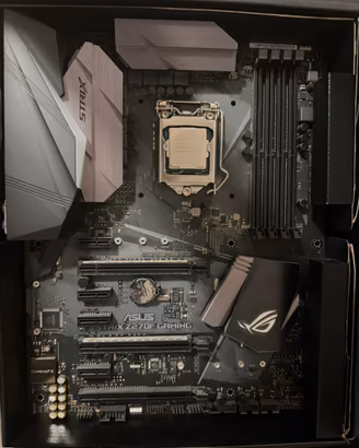 ASUS STRIX Z270F GAMING MOTHERBOARD E I7 7700k
