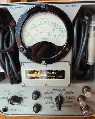 Multimetro elettronico a valvole TS-505/U