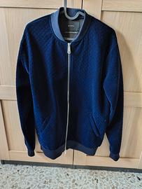 Giacca Blu Velluto Uomo Zara 