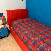 Letto singolo originale Flou Nathalie