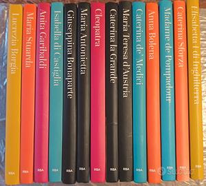 Serie libri Le Donne della Storia (14 volumi) 