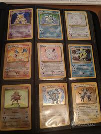 Pokémon set base completo holo 102/102
