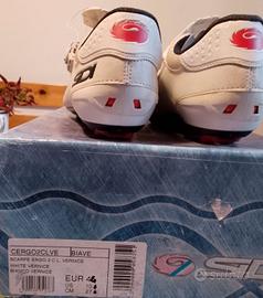 scarpe bici corsa Sidi n.44 seminuove 