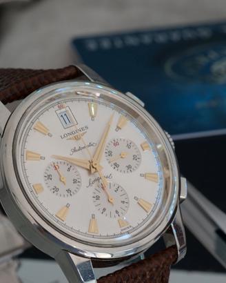 Longines Heritage Conquest Chronograph - Full Set