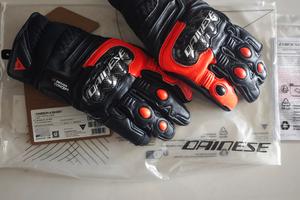 DAINESE carbon 4 guanti corti pelle size L 