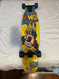 Longboard Santa Cruz x Marvel Wolverine