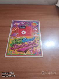 adesivo vintage originale BASF anni '80