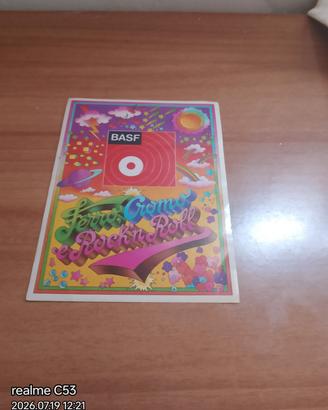 adesivo vintage originale BASF anni '80