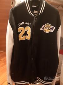 Giacca College NBA Los Angeles LAKERS Ricamata L