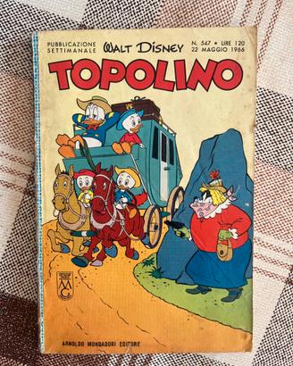 TOPOLINO numero 547 - 22 Maggio 1966