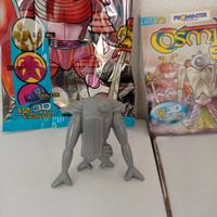 Action Figure Cosmiti 3d,con libricino e bustina 