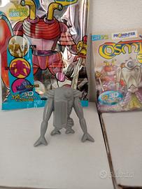 Action Figure Cosmiti 3d,con libricino e bustina 