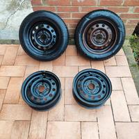 4 cerchi in ferro 13" Ford