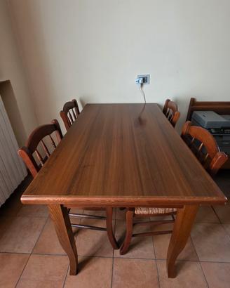 TAVOLO + SEDIE CUCINA