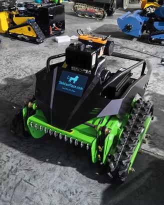 NUOVO Trincia erba Radiocomandato + RACCOGLITORE