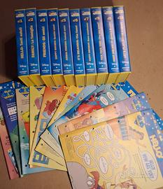 Magic English VHS 1-10 con fascicoli