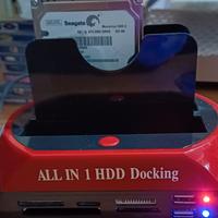 Docking  station HD sata-ide sd/usb backup
