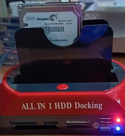 Docking  station HD sata-ide sd/usb backup