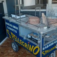 carello chiosco vintage San pellegrino 