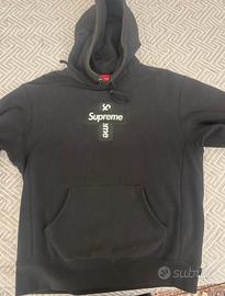 felpa supreme box logo "cross"