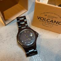 Ab aeterno orologio volcano in legno di sandalo