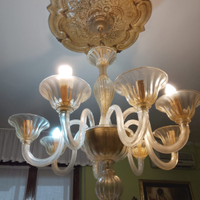Lampadario in cristallo