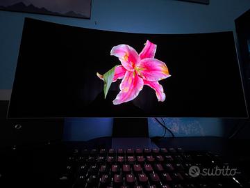 Samsung Monitor Gaming Odyssey OLED G8 34” curvo