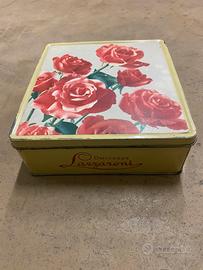 Scatola in latta anni 50/60 - Biscotti “Lazzaroni”