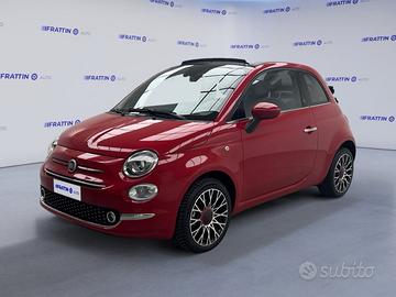 FIAT 500C 1.0 HYBRID RED