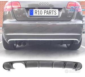 DIFFUSORE AUDI A3 8PA SPORTBACK 08-12 LOOK S3 DOPP