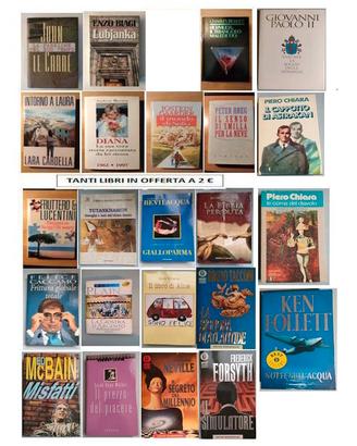 Libri a due - vedi lista  completa in descrizione