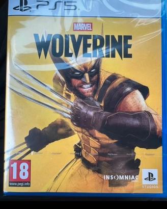 Wolverine ps5 disco nuovo sigillato