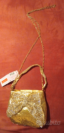 Pochette dorata Emanuela Biffoli Firenze