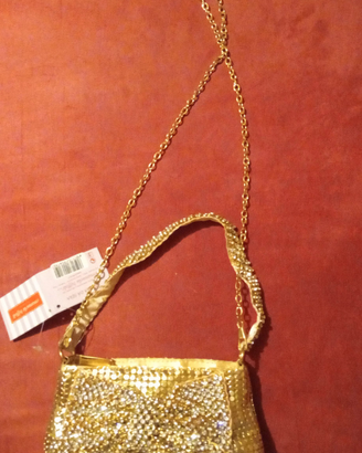 Pochette dorata Emanuela Biffoli Firenze