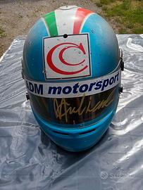 Casco autografato