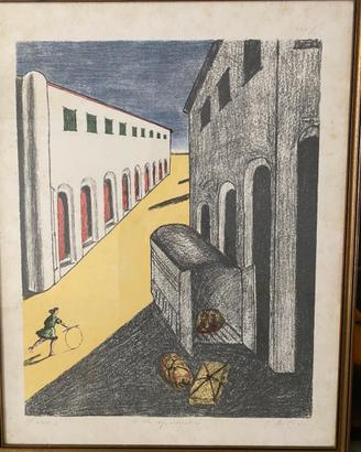 Litigrafia di GIORGIO DE CHIRICO