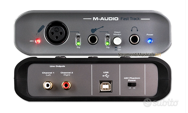 Scheda Audio USB M-Audio Fast Track No Focusrite