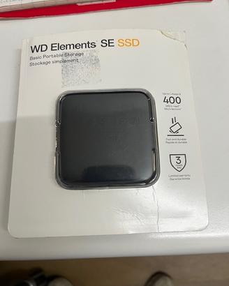 WD Elements SE 480 GB SSD Esterno Portatile USB 3.