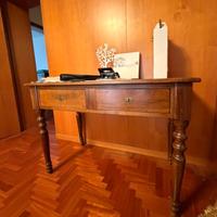 Scrittoio e comodino antichi fine ’800 in legno