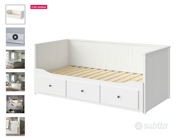 Divano letto Ikea Hemmes + 2 materassi IKEA