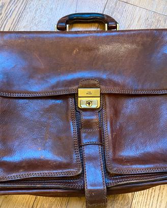 Borsa The Bridge 037724: cartella borsa vintage